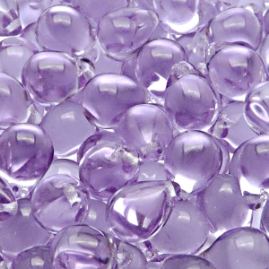10pcs Czech Pressed Glass Teardrop Beads 10x14mm Alexandrite (20210)